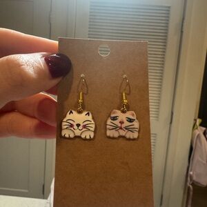 Cat earrings 🐈
